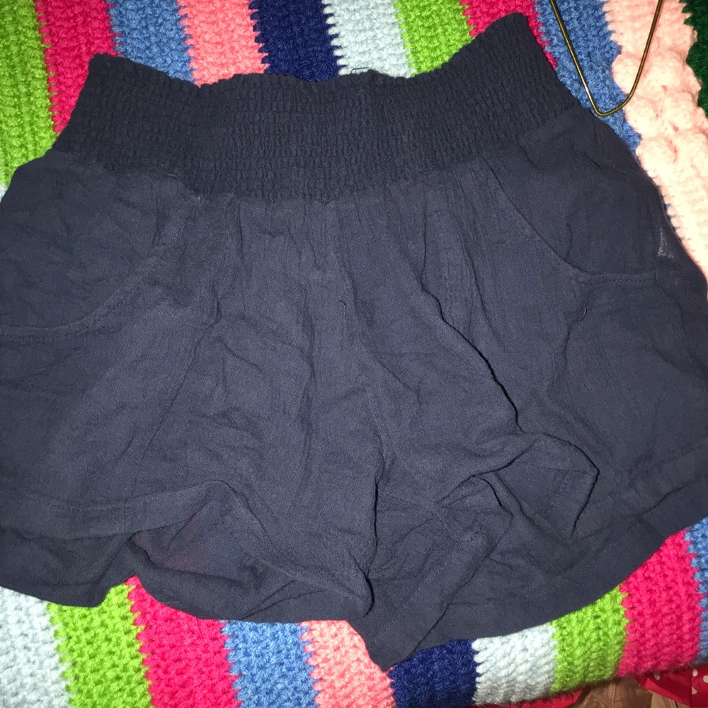 Navy blue shorts